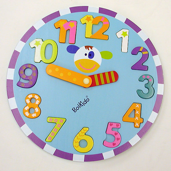 BOIKIDO（ボイキド） クロックパズル ｜赤ちゃんおもちゃの店 トイ