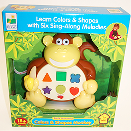 THE LEARNING JOURNEY Colors&Shapes Monkey�i�J���[�Y�E�A���h�E�V�F�C�v�X�E�����L�[�j