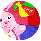 ウサギさんのボール
