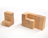 ３Dは使用できるブロックの数を６種類に限定した合計３０パターン！